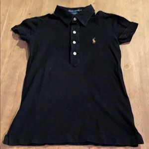 Black Ralph Lauren xs polo shirt